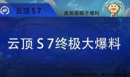 s7云顶最新爆料,神秘英雄登场，版本变革即将开启！